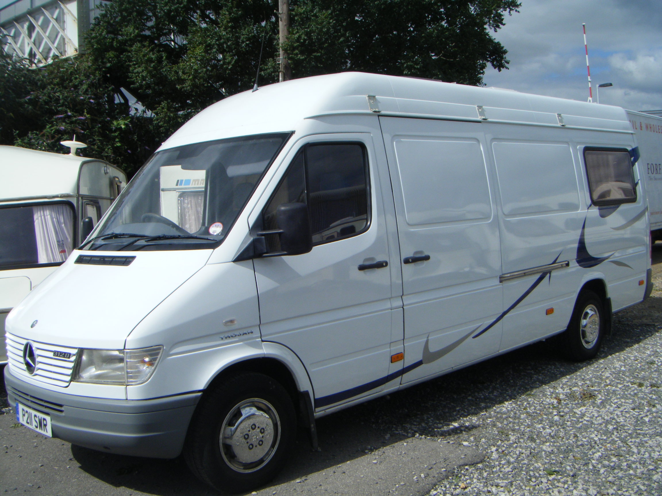 Merc Sprinter 312d Long Wheel Base Race Van Motor Home 1288